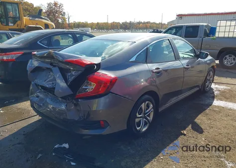 2018 Honda Civic Lx из США, поврежденный, VIN 2HGFC2F59JH528800